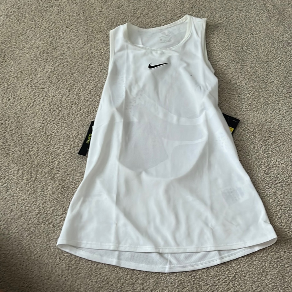 Nike White Tank Top